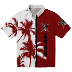 Customized Pirate Palm Trees Hawaiian Shirt Best selling