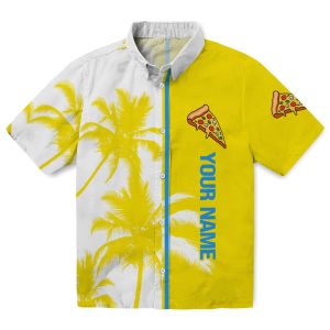 Customized Pizza Palm Trees Hawaiian Shirt Best selling