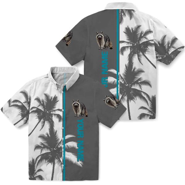 Customized Raccoon Palm Trees Hawaiian Shirt Latest Model