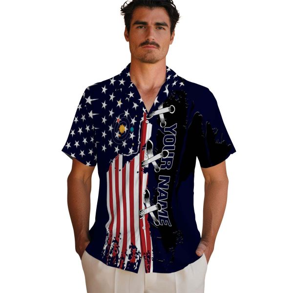 Customized Space Stitched Flag Hawaiian Shirt High quality