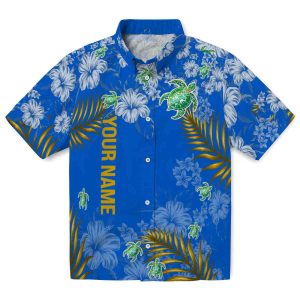 Customized Tribal Hibiscus Print Hawaiian Shirt Best selling