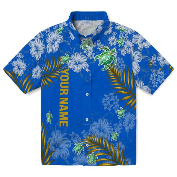 Customized Tribal Hibiscus Print Hawaiian Shirt Best selling