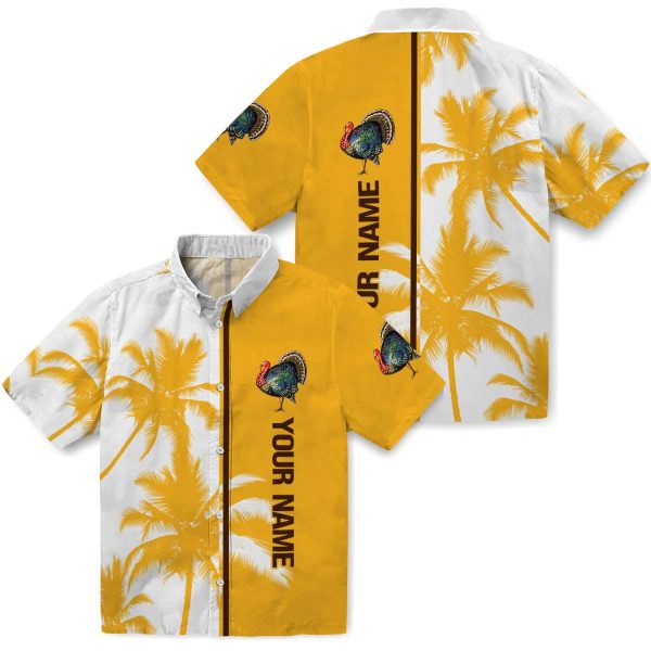 Customized Turkey Palm Trees Hawaiian Shirt Latest Model