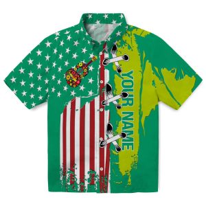 Customized Ukulele Stitched Flag Hawaiian Shirt Best selling