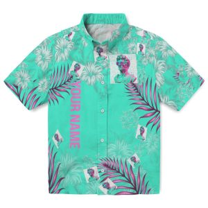 Customized Vaporwave Hibiscus Print Hawaiian Shirt Best selling