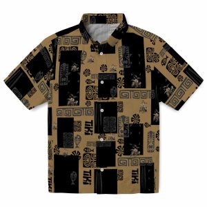 Dinosaur Tribal Symbols Hawaiian Shirt Best selling