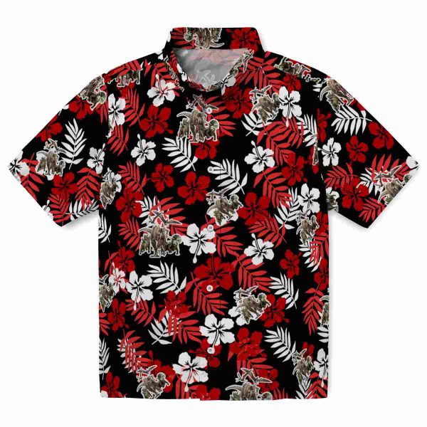 Dinosaur Tropical Floral Hawaiian Shirt Best selling