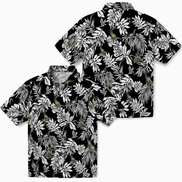 Dinosaur Tropical Leaf Hawaiian Shirt Latest Model