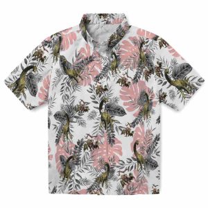 Dinosaur Tropical Leaves Hawaiian Shirt Best selling