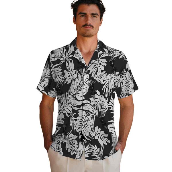 Disc Golf Monstera Leaf Pattern Hawaiian Shirt High quality