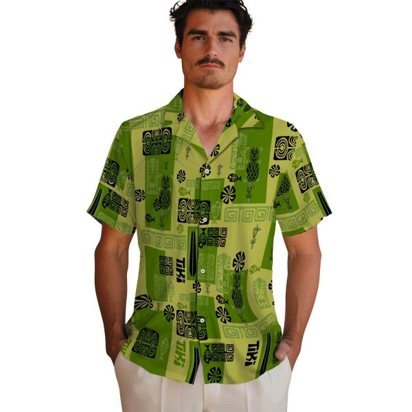 Disc Golf Tribal Symbols Hawaiian Shirt High quality