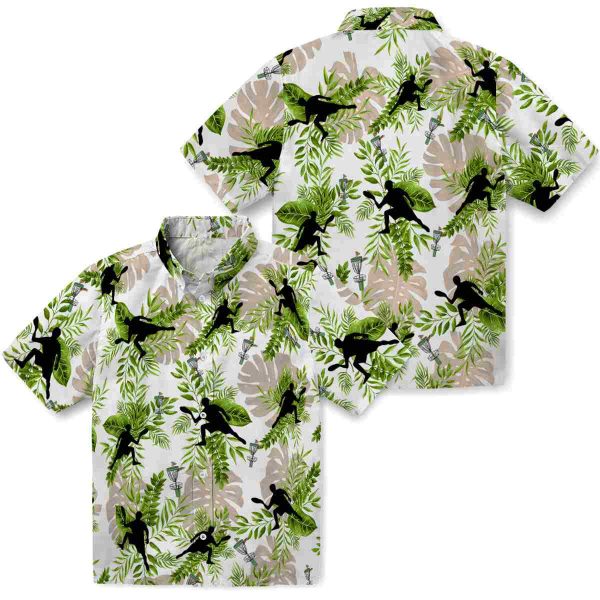 Disc Golf Tropical Leaves Hawaiian Shirt Latest Model