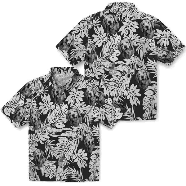 Dog Monstera Leaf Pattern Hawaiian Shirt Latest Model