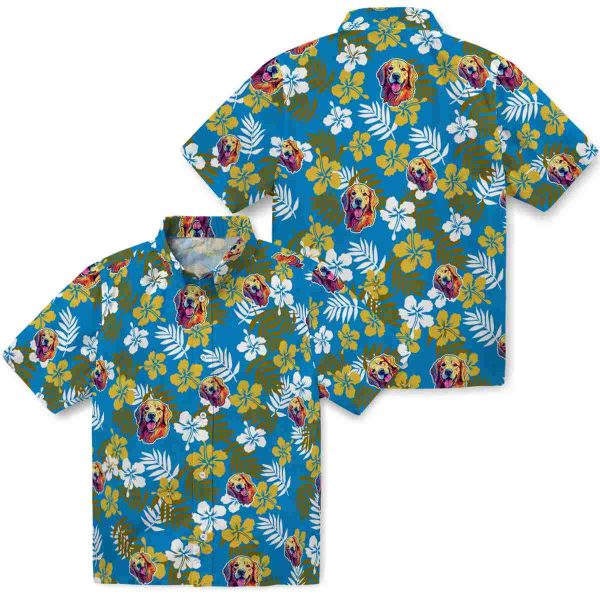 Dog Tropical Floral Hawaiian Shirt Latest Model