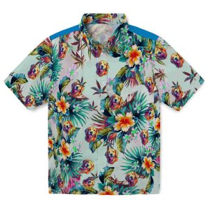 Dog Tropical Foliage Hawaiian Shirt Best selling