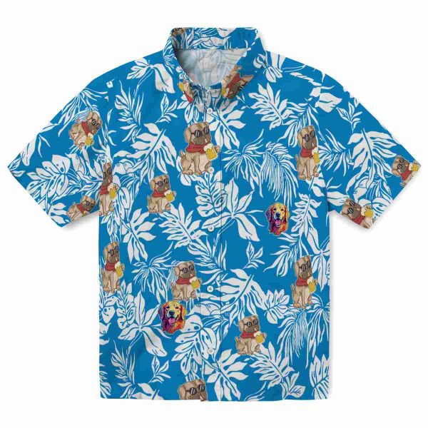 Dog Tropical Leaf Hawaiian Shirt Best selling