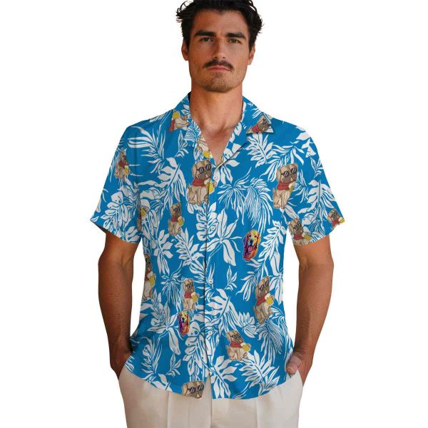 Dog Tropical Leaf Hawaiian Shirt High quality