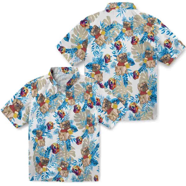 Dog Tropical Leaves Hawaiian Shirt Latest Model