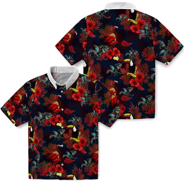 Dragon Floral Toucan Hawaiian Shirt Latest Model