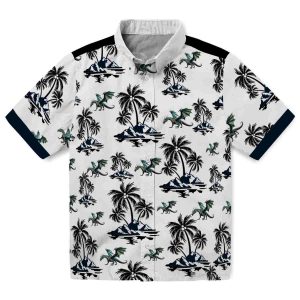 Dragon Palm Island Print Hawaiian Shirt Best selling