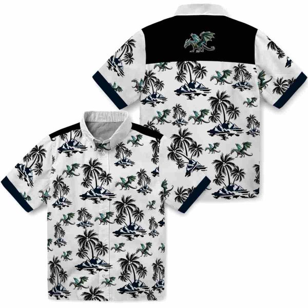 Dragon Palm Island Print Hawaiian Shirt Latest Model