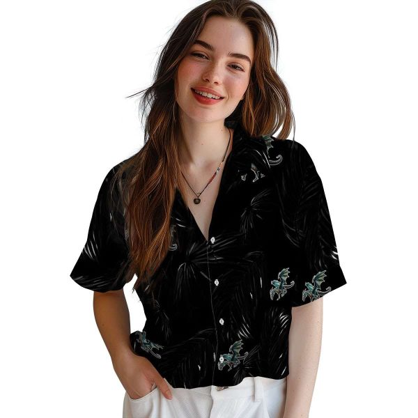 Dragon Palm Leaf Hawaiian Shirt Trendy