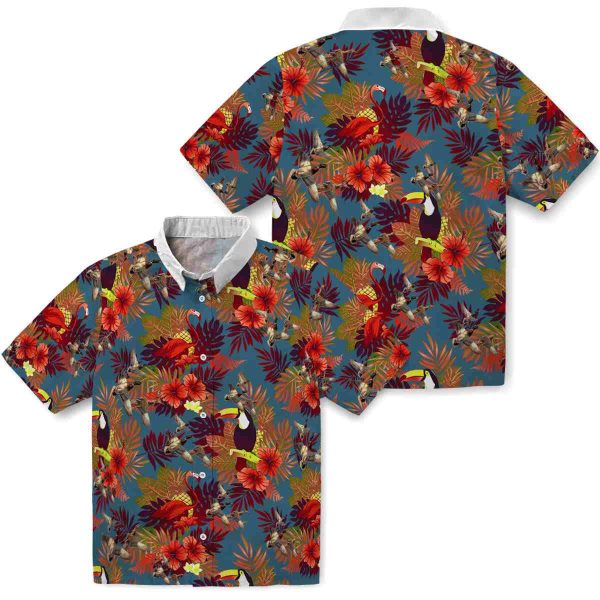 Duck Floral Toucan Hawaiian Shirt Latest Model