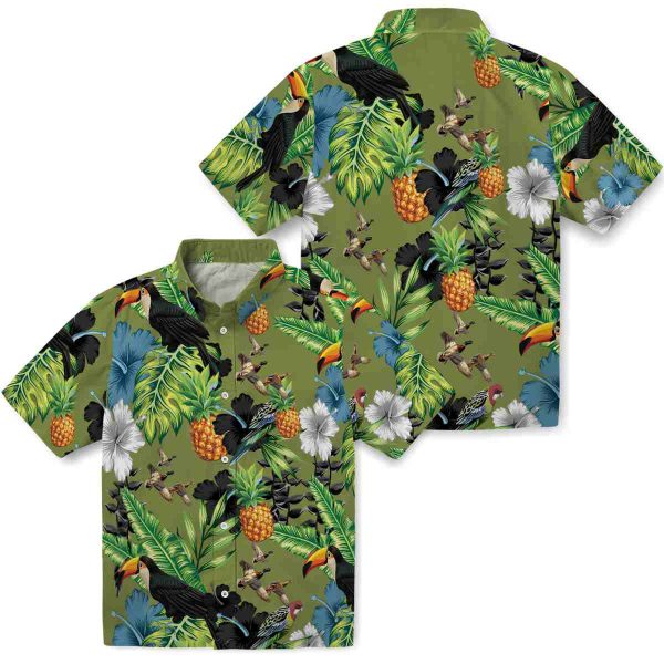 Duck Toucan Hibiscus Pineapple Hawaiian Shirt Latest Model