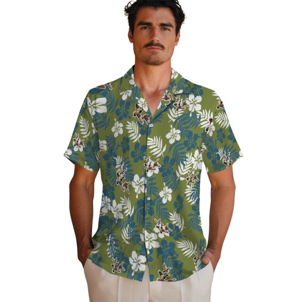 Duck Tropical Floral Hawaiian Shirt High quality