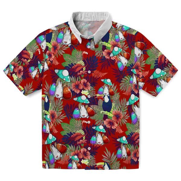 Easter Floral Toucan Hawaiian Shirt Best selling