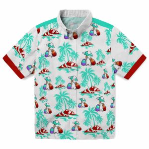 Easter Palm Island Print Hawaiian Shirt Best selling