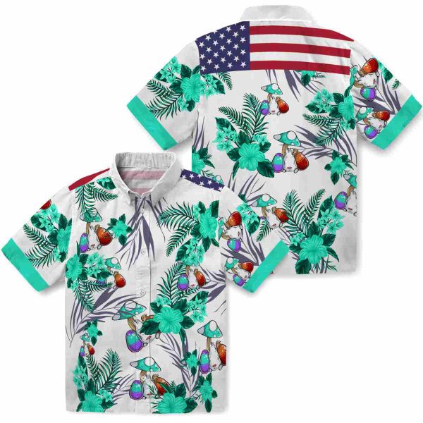 Easter Patriotic Hibiscus Design Hawaiian Shirt Latest Model