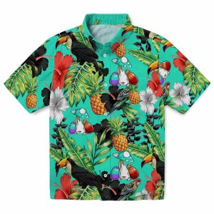 Easter Toucan Hibiscus Pineapple Hawaiian Shirt Best selling