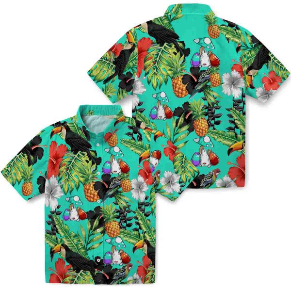 Easter Toucan Hibiscus Pineapple Hawaiian Shirt Latest Model