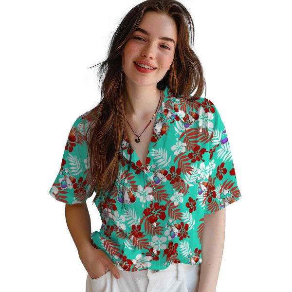 Easter Tropical Floral Hawaiian Shirt Trendy