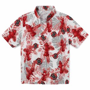 Firefighter Tropical Leaves Hawaiian Shirt Best selling