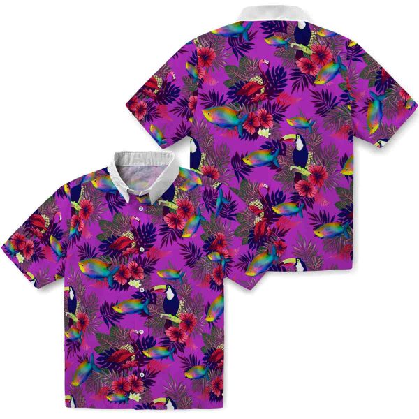 Fish Floral Toucan Hawaiian Shirt Latest Model