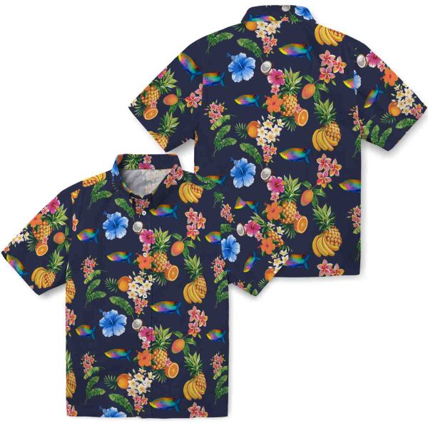 Fish Hibiscus And Fruit Hawaiian Shirt Latest Model