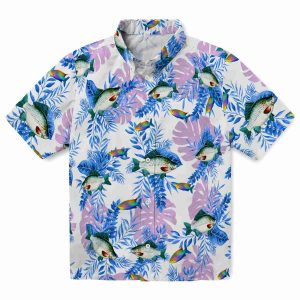 Fish Tropical Leaves Hawaiian Shirt Best selling