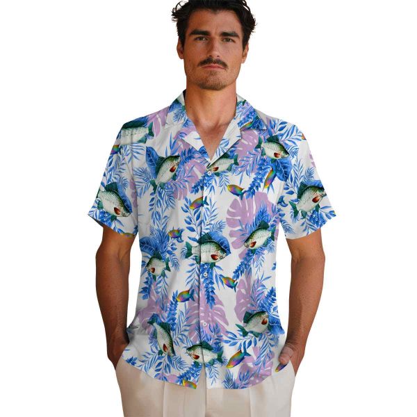 Fish Tropical Leaves Hawaiian Shirt High quality