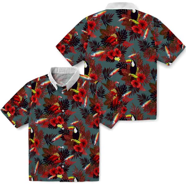 Fishing Floral Toucan Hawaiian Shirt Latest Model