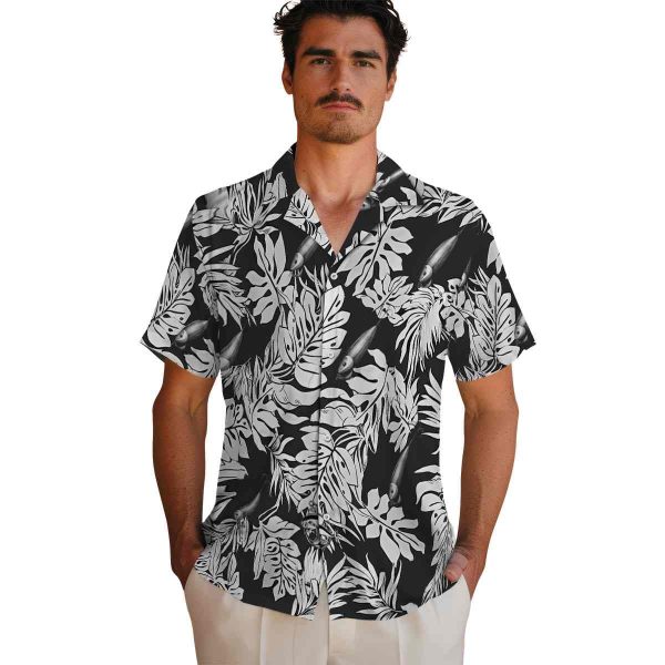 Fishing Monstera Leaf Pattern Hawaiian Shirt High quality