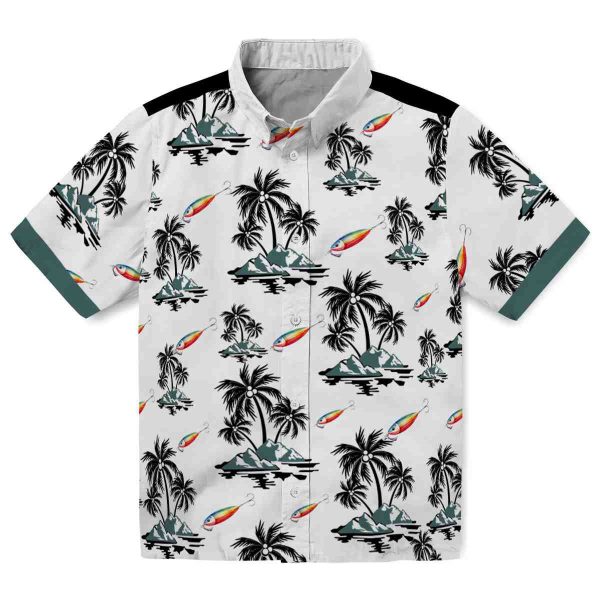 Fishing Palm Island Print Hawaiian Shirt Best selling