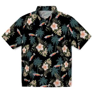 Fishing Palm Tree Flower Hawaiian Shirt Best selling