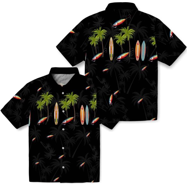 Fishing Surfboard Palm Hawaiian Shirt Latest Model