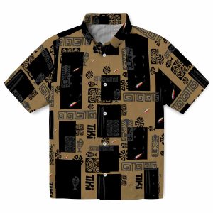 Fishing Tribal Symbols Hawaiian Shirt Best selling