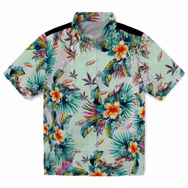 Fishing Tropical Foliage Hawaiian Shirt Best selling