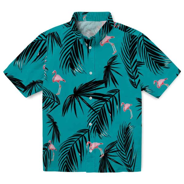 Flamingo Palm Leaf Hawaiian Shirt Best selling