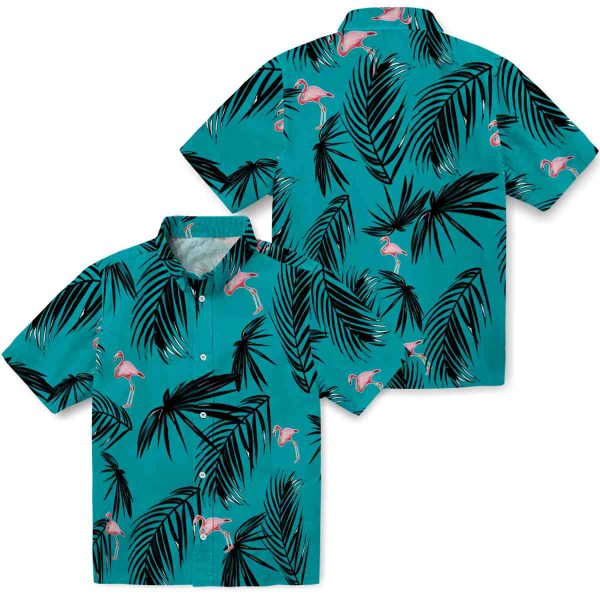 Flamingo Palm Leaf Hawaiian Shirt Latest Model