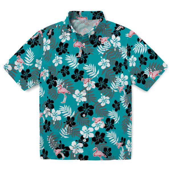 Flamingo Tropical Floral Hawaiian Shirt Best selling